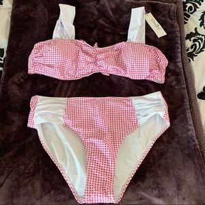 Pink Gingham Bikini